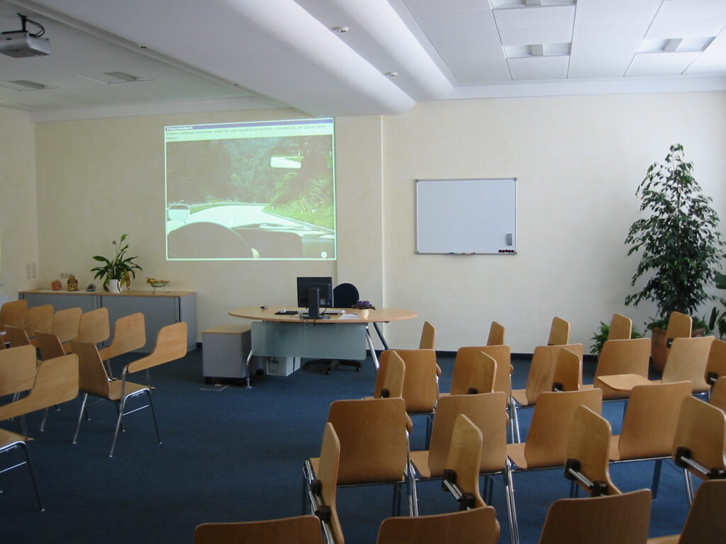 Lehrsaal der Fahrschule Gänserndorf